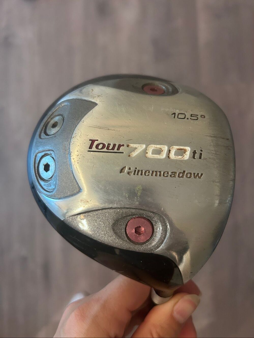 Pinemeadow Tour 700 Driver 10.5* Right Handed Tip Firm Flex Graphite Shaft 46"